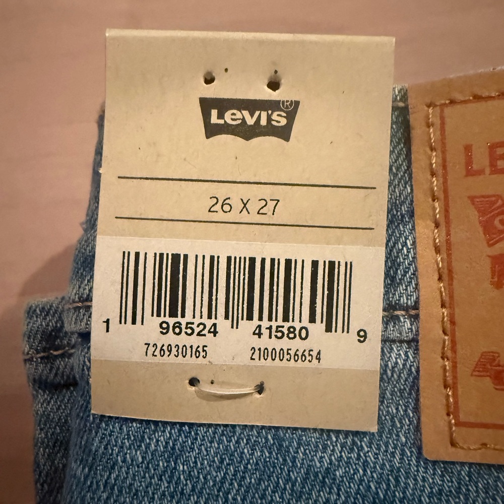Levi’s Ribcage jean 26 x 27 ❤️ New - Picture 16 of 16